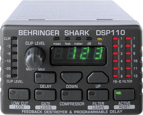 BEHRINGER SHARK DSP110 vásárlás, olcsó BEHRINGER SHARK DSP110 árak,  BEHRINGER Effekt processzor akciók