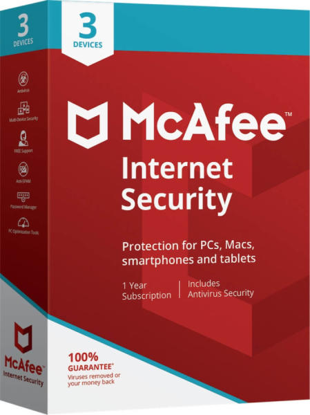 Internet Security 2020 (3 Device/1 Year) (MIS00GEU3RAP)