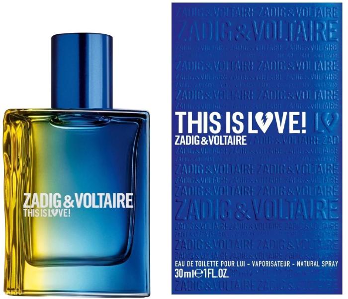 Zadig & Voltaire This is Love! for Him EDT 100ml Парфюми Цени, оферти и  мнения, сравнение на цени и магазини