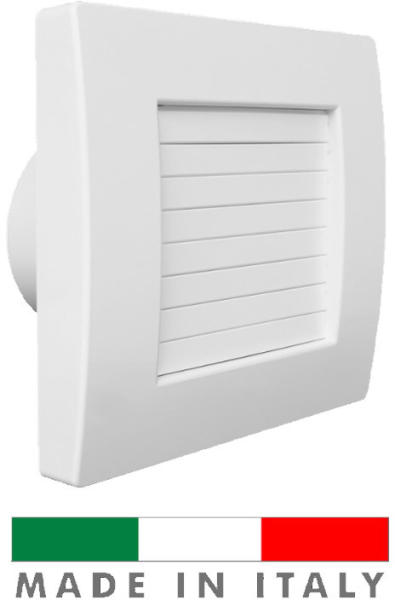 Aerauliqa Ventilator baie QA 120 HT BB cu jaluzele automate, cu senzor de  umiditate si timer (8315) (Ventilator aerisire) - Preturi