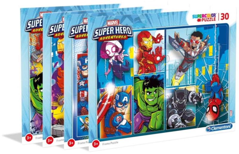 Marvel szuperhősök keretes puzzle 30 db-os (22703)