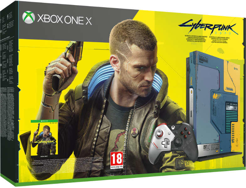 Microsoft Xbox One X 1TB Cyberpunk 2077 Limited Edition vásárolj már 0  Ft-tól
