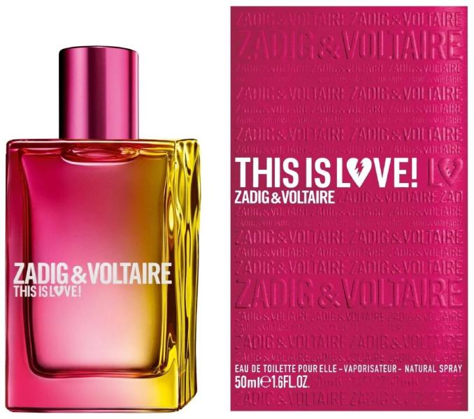 Zadig & Voltaire This is Love! for Her EDP 30ml parfüm vásárlás, olcsó Zadig  & Voltaire This is Love! for Her EDP 30ml parfüm árak, akciók