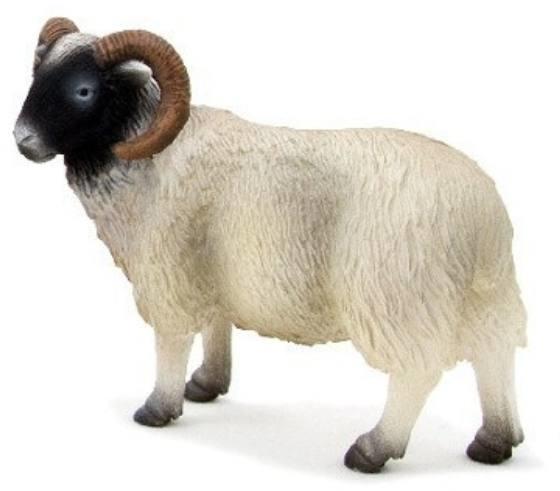 Animal Planet Fekete bárány kos figura (MJ387081)