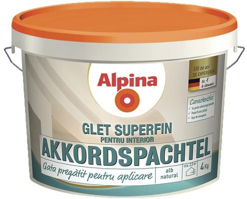 Alpina Glet superfin gata preparat pentru interior Alpina alb 4 kg (Glet) -  Preturi