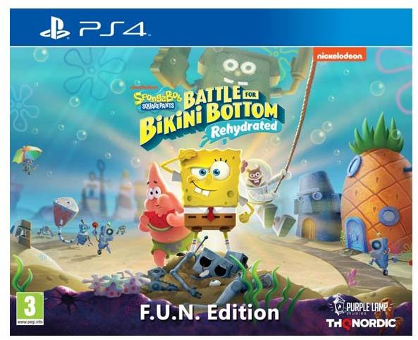 Vásárlás: THQ Nordic SpongeBob SquarePants Battle for Bikini Bottom  Rehydrated [F.U.N. Edition] (PS4) PlayStation 4 játék árak  összehasonlítása, SpongeBob SquarePants Battle for Bikini Bottom Rehydrated  F U N Edition PS 4 boltok