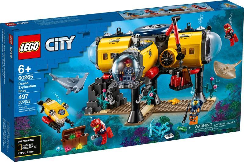 Vásárlás: LEGO® City - Óceánkutató bázis (60265) LEGO árak  összehasonlítása, City Óceánkutató bázis 60265 boltok