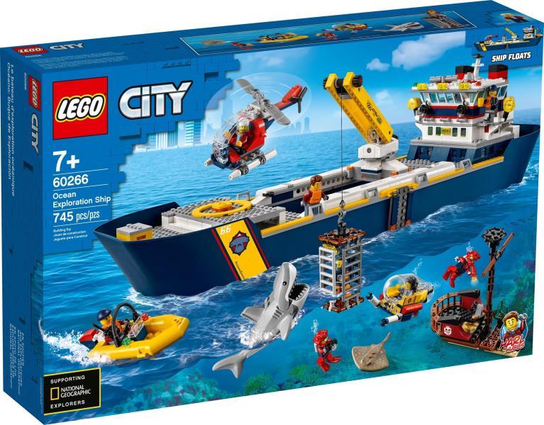 Vásárlás: LEGO® City - Óceánkutató hajó (60266) LEGO árak összehasonlítása,  City Óceánkutató hajó 60266 boltok
