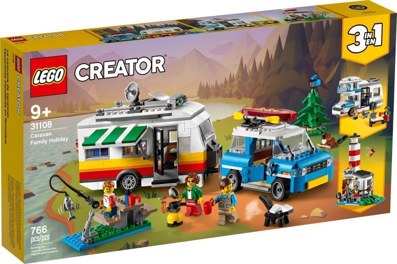 Vásárlás: LEGO® Creator 3-in-1 - Családi vakáció lakókocsival (31108) LEGO  árak összehasonlítása, Creator 3 in 1 Családi vakáció lakókocsival 31108  boltok
