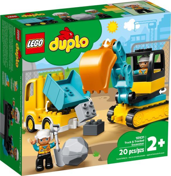 Vásárlás: LEGO® DUPLO® - Teherautó és lánctalpas exkavátor (10931) LEGO  árak összehasonlítása, DUPLO Teherautó és lánctalpas exkavátor 10931 boltok