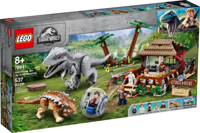 Vásárlás: LEGO® Jurassic World - Indominus Rex az Ankylosaurus ellen  (75941) LEGO árak összehasonlítása, Jurassic World Indominus Rex az  Ankylosaurus ellen 75941 boltok