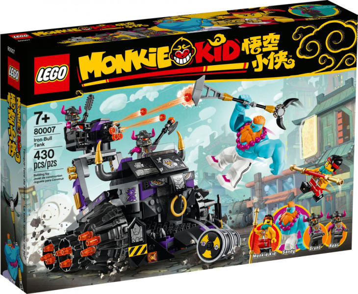 Vásárlás: LEGO® Monkie Kid™ - Acélbika tank (80007) LEGO árak  összehasonlítása, Monkie Kid Acélbika tank 80007 boltok