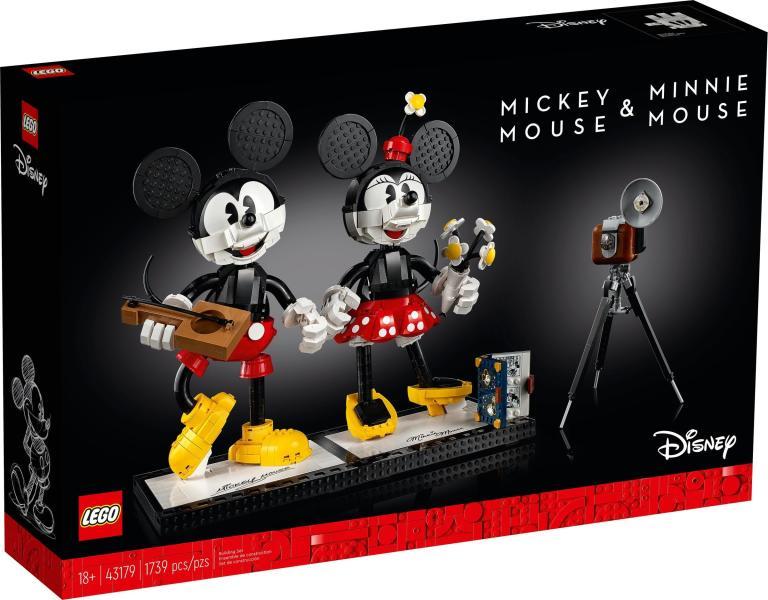 Vásárlás: LEGO® Disney™ - Megépíthető Mickey és Minnie egér (43179) LEGO  árak összehasonlítása, Disney Megépíthető Mickey és Minnie egér 43179 boltok