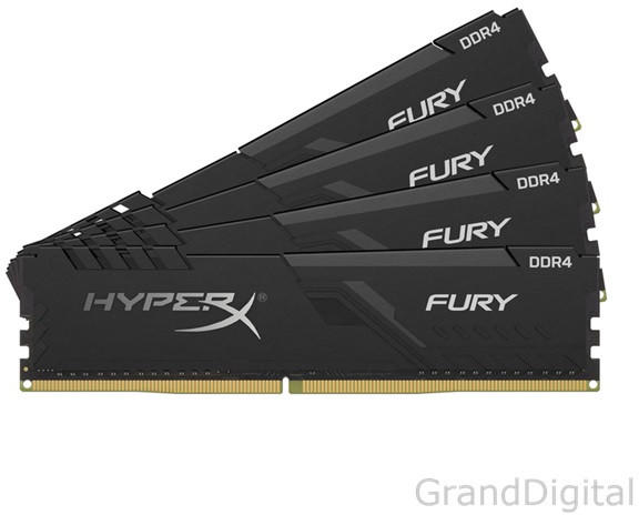 Kingston HyperX FURY 64 GB (4x16GB) DDR4 3200MHz HX432C16FB4K4/64