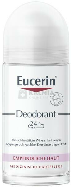 Eucerin 24h Sensitive Skin roll-on 50 ml dezodor vásárlás, olcsó Eucerin  24h Sensitive Skin roll-on 50 ml izzadásgátló árak, akciók