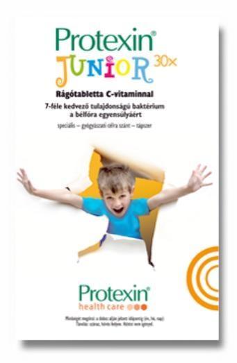 Vásárlás: Protexin Junior rágótabletta C-vitaminnal 30 db  Táplálékkiegészítő árak összehasonlítása, Junior rágótabletta C vitaminnal  30 db boltok