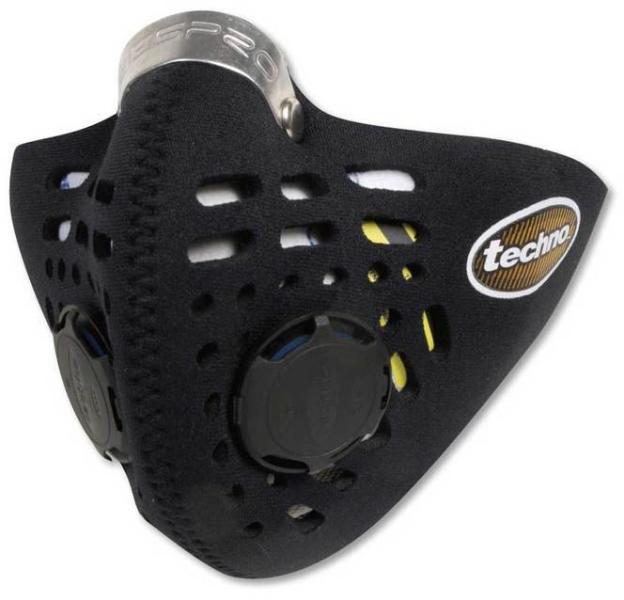 RESPRO Techno Mask - Masca antipoluare, noxe, praf, polen - include filtru  combinat Hepa + Carbune Activ (respro-techno) (Masca moto) - Preturi
