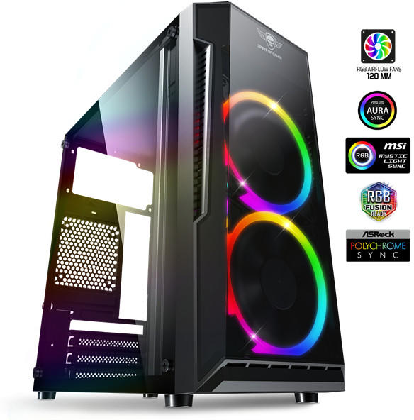 Spirit Of Gamer Deathmatch 3 RGB (6001RA) ház árak, olcsó Számítógép ház  akció, PC ház boltok