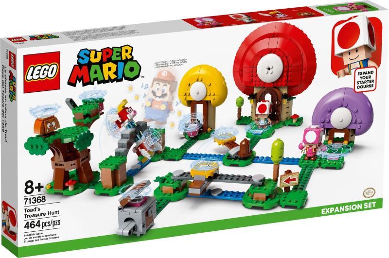 Vásárlás: LEGO® Super Mario™ - Toad kincsvadászata (71368) LEGO árak  összehasonlítása, Super Mario Toad kincsvadászata 71368 boltok