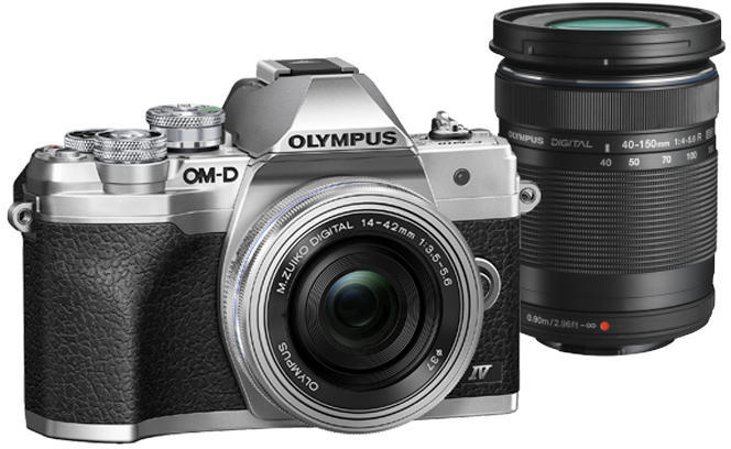 Olympus OM-D E-M10 IV + EZ-M 14-42mm EZ + EZ-M 40-150mm R  (V207134BE000/V207134SE000) - Árukereső.hu
