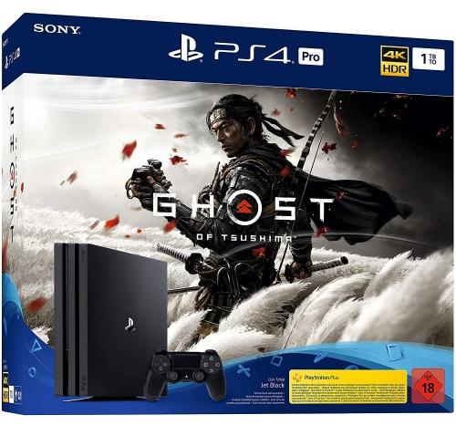 Sony PlayStation 4 Pro 1TB (PS4 Pro 1TB) + Ghost of Tsushima Конзоли за  игри Цени, оферти и мнения, списък с магазини