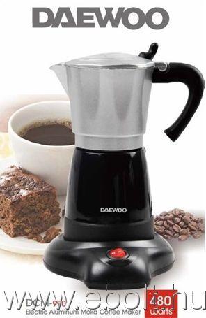 Daewoo DCM-990 kávéfőző vásárlás, olcsó Daewoo DCM-990 kávéfőzőgép árak,  akciók