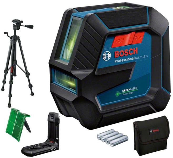 Vásárlás: Bosch GLL 2-15 G + BT 150 (0601063W01) Lézeres szintező árak  összehasonlítása, GLL 2 15 G BT 150 0601063 W 01 boltok