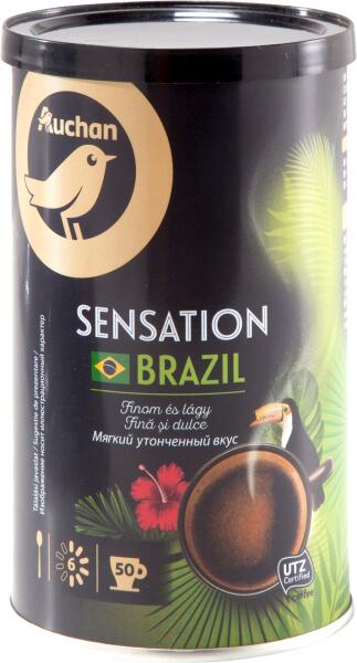Vásárlás: Auchan Collection Liofilizált instant kávé Brazil 100 g  Intenzitás: 6 Kávé, kávépor árak összehasonlítása, Collection Liofilizált  instant kávé Brazil 100 g Intenzitás 6 boltok