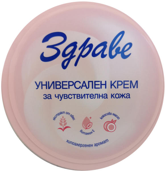 ЗДРАВЕ универсален крем за лице, Чувствителна кожа, 145мл Кремове за ...