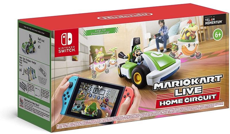 Nintendo Switch Mario Kart Live:  Circuit Nintendo Mario Kart Live Home Circuit Luigi Set (Switch) (Jocuri