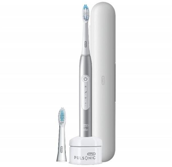 Oral-B Pulsonic Slim Luxe 4500 elektromos fogkefe vásárlás, olcsó Oral-B  Pulsonic Slim Luxe 4500 elektromos fogkefe árak, akciók