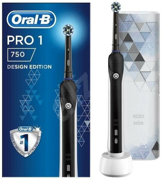 Oral-B PRO 1 750 Design Edition elektromos fogkefe vásárlás, olcsó Oral-B  PRO 1 750 Design Edition elektromos fogkefe árak, akciók