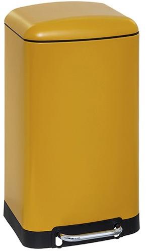 5five Cos gunoi Retro Line, Yellow, 30 litri, cu pedala, 34x32x61cm (Cos de  gunoi) - Preturi