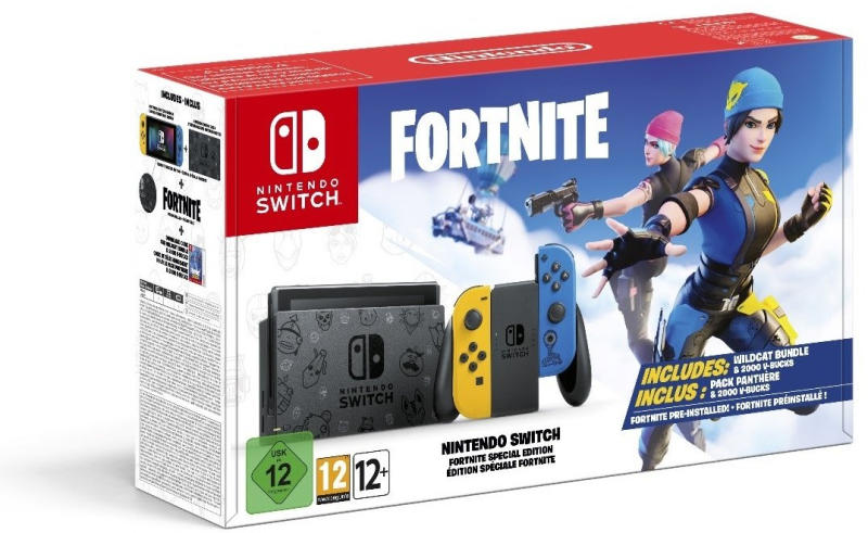 Nintendo Switch Fortnite Special Edition Конзоли за игри Цени, оферти и  мнения, списък с магазини