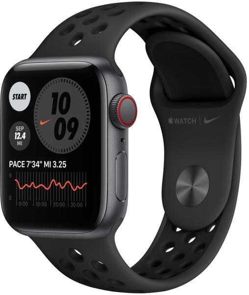 Apple Watch SE Nike GPS + Cellular 40mm (Smartwatch, bratara fitness) - Preturi