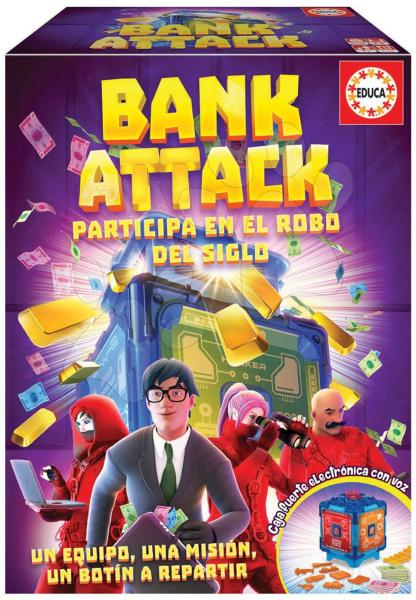 Vásárlás: Educa Társasjáték Bank Attack Educa spanyol nyelven 7 éves kortól  (18349) Társasjáték árak összehasonlítása, Társasjáték Bank Attack Educa  spanyol nyelven 7 éves kortól 18349 boltok