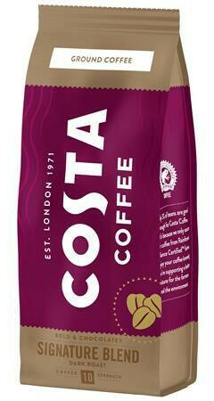 Vásárlás: Costa Kávé, sötét pörkölésű, őrölt, 200 g, COSTA Signature Blend  (KHK751) (2096608/2096601) Kávé, kávépor árak összehasonlítása, Kávé sötét  pörkölésű őrölt 200 g COSTA Signature Blend KHK 751 2096608 2096601 boltok