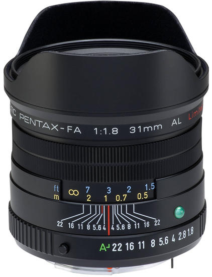 Pentax SMC PENTAX FA 31mm f/1.8 Limited (20290) fényképezőgép objektív  vásárlás, olcsó Pentax SMC PENTAX FA 31mm f/1.8 Limited (20290) fényképező  objektív árak, akciók