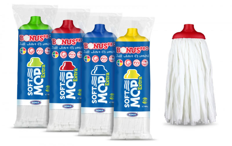 PRO SoftMOP Extra sárga felmosófej 160g (B252)