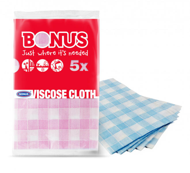viszkóz mosogatókendő 5 darabos (B347)