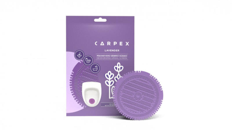 Piszoár illatosító rács Carpex, levendula (lila) (PISZLAVENDER) - alphadenthigienia