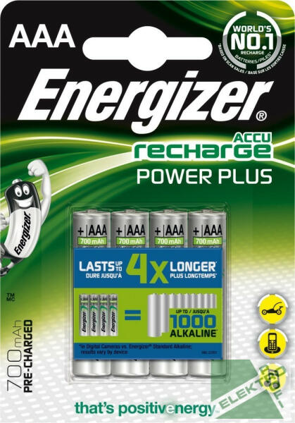 Vásárlás: Energizer AA BL4 2000MAH 627916 Akku ceruza 2000mAh 4db Energizer  Rechargeable (ENG AA BL4 2000MAH) Tölthető elem árak összehasonlítása, AA  BL 4 2000 MAH 627916 Akku ceruza 2000 mAh 4 db