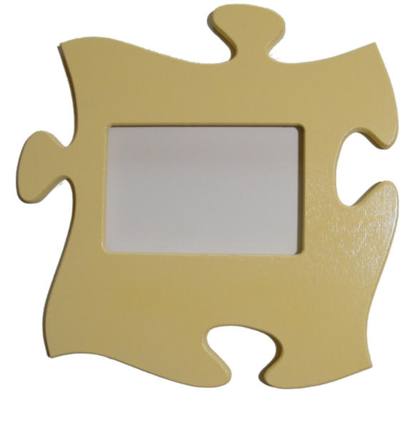 Vásárlás: Batadecor Puzzle képkeret (pasztell sárga) Képkeret árak  összehasonlítása, Puzzle képkeret pasztell sárga boltok