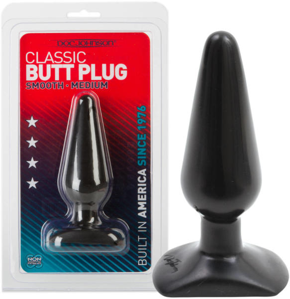 Classic Butt Plug Smooth Medium