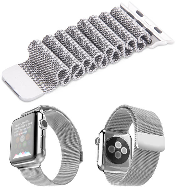 Vásárlás: Utángyártott iKi Apple Watch 45mm / 44mm / 42mm milánói fém szíj  - ezüst Sportóra, okosóra kiegészítő árak összehasonlítása, iKi Apple Watch  45 mm 44 mm 42 mm milánói fém szíj ezüst boltok