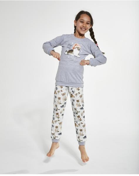 Cornette Pijama fete 1-8 ani, bumbac, Cornette G377-135 (CR G377-135) ( Pijama copii) - Preturi