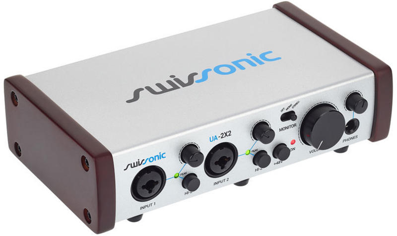 Swissonic UA-2×2 hangkártya vásárlás, olcsó Swissonic UA-2×2 árak, sound  card akciók