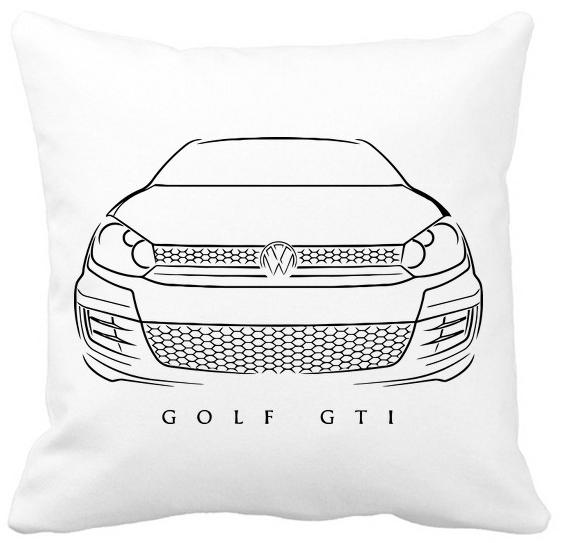 Vásárlás: printfashion Volkswagen Golf GTI - Párnahuzat, Díszpárnahuzat -  Fehér Ágyneműhuzat árak összehasonlítása, Volkswagen Golf GTI Párnahuzat  Díszpárnahuzat Fehér boltok