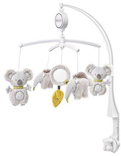 Fehn Carusel mobil Fehn Koala si prietenii, pentru patut, muzicala, oglinda (064070) (Jucării pentru bebelusi) Preturi