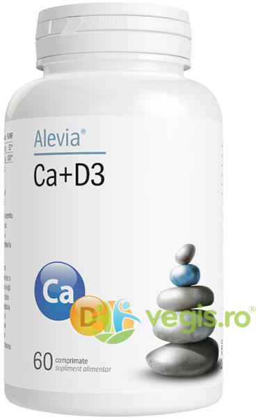 Alevia Calciu + D3 60cpr (Suplimente nutritive) - Preturi